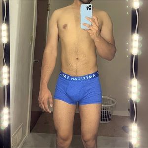 American Eagle, soft blue men trunk
